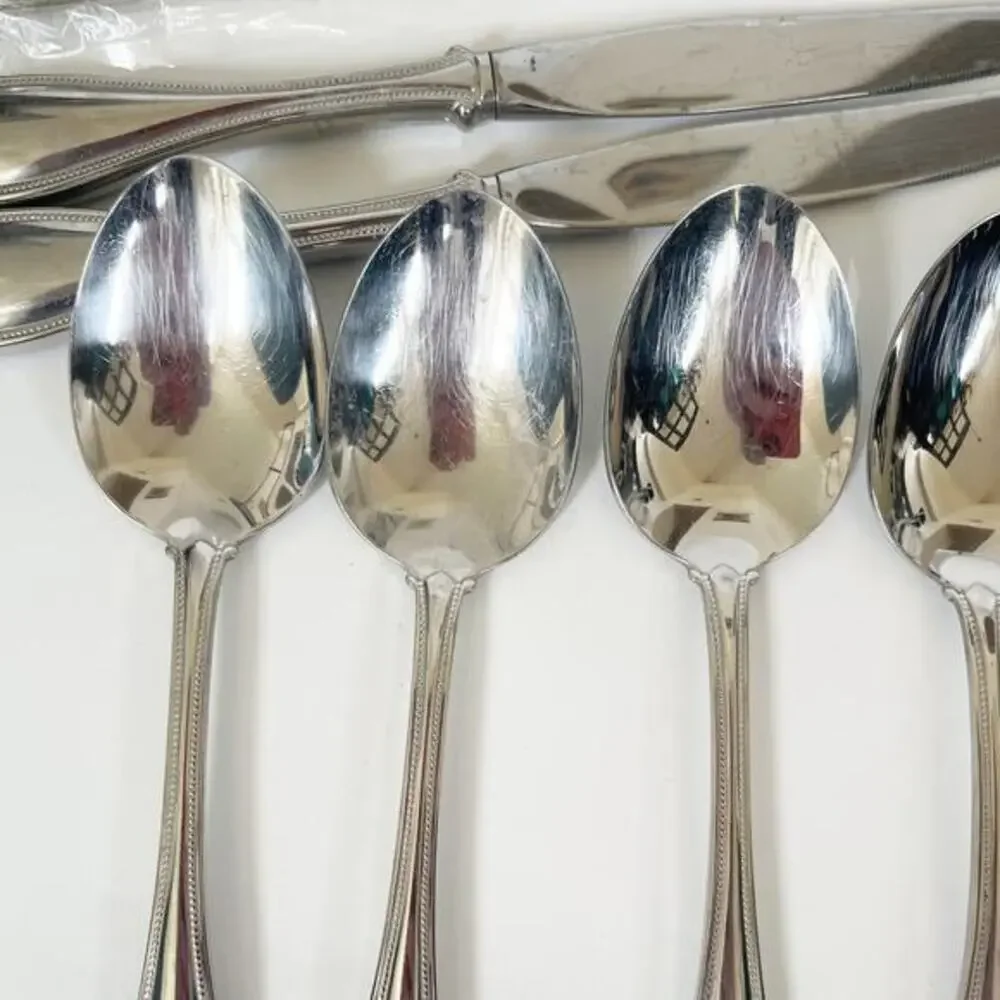 Oneida Arbor American Harmony Set of‎ 17 PCS Stainless Steel Flatware